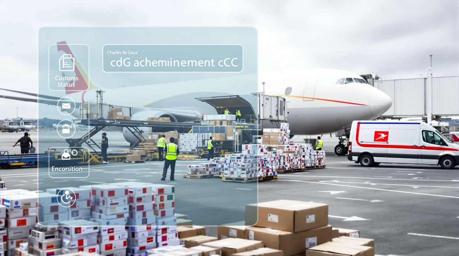 Tout comprendre sur le statut CDG acheminement CC : guide pratique du transit et de la livraison de colis