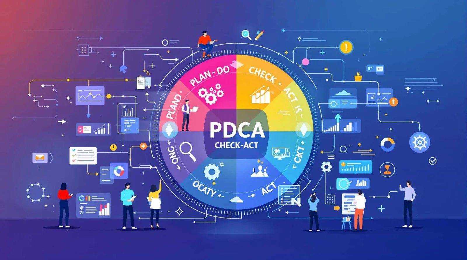 Comprendre la roue de Deming PDCA pour optimiser l'amélioration continue en management