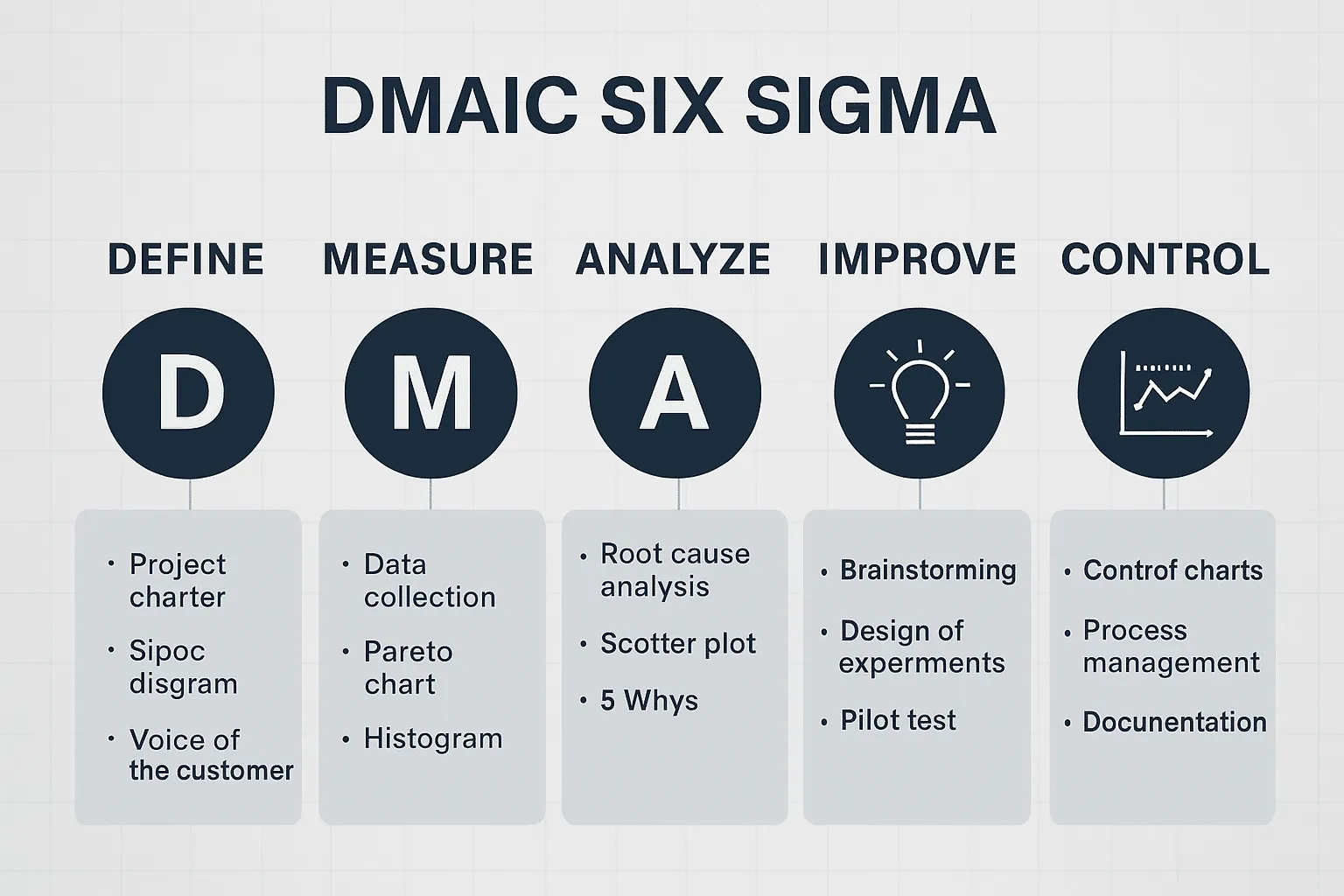 explorez les outils indispensables de la méthode dmaic dans le cadre de six sigma. apprenez comment ces techniques peuvent optimiser vos processus, améliorer la qualité et réduire les défauts. idéal pour les professionnels en quête d'excellence opérationnelle.