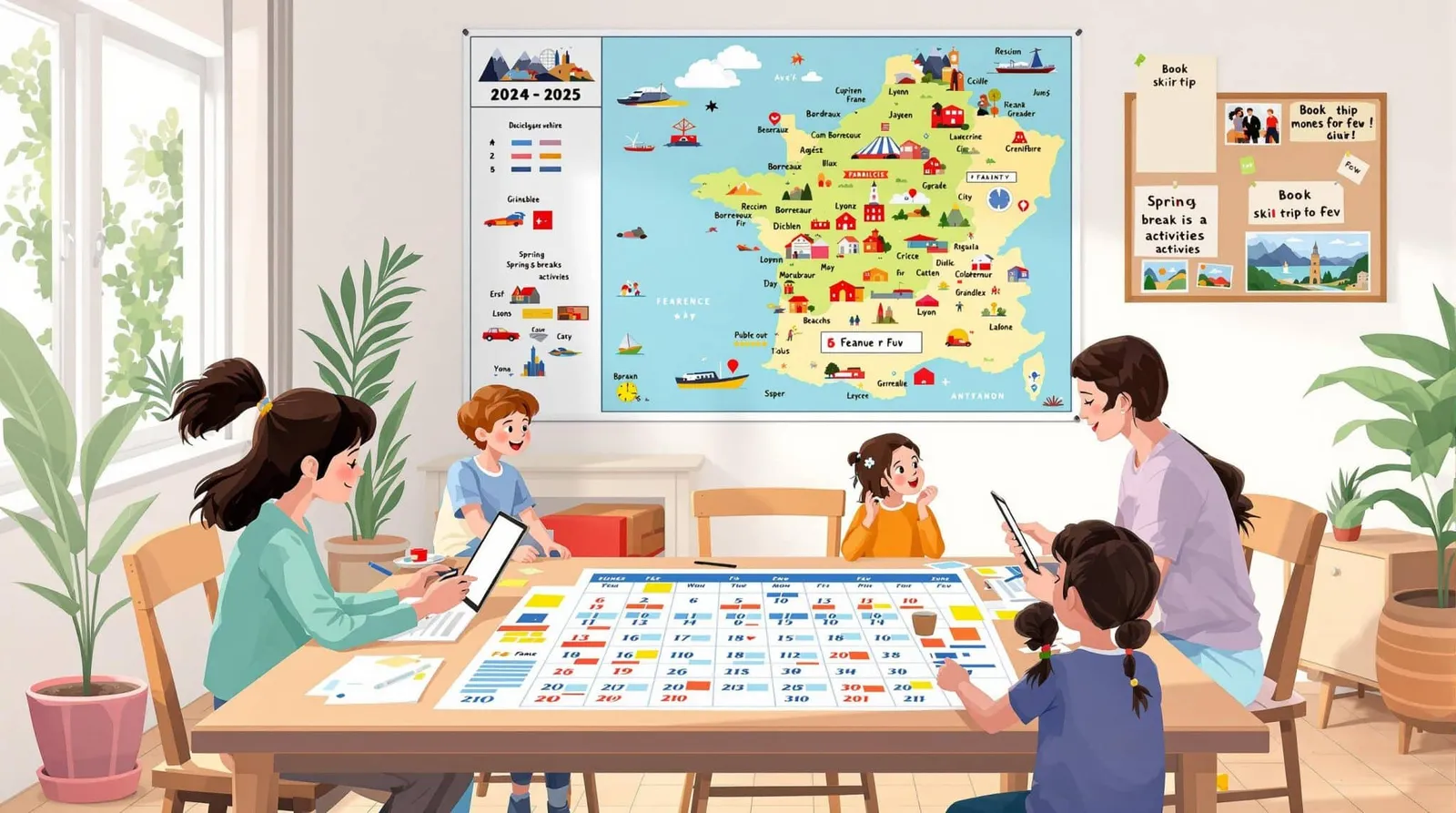 Vacances scolaires 2024 : calendrier zone A, durées et conseils d'organisation familiale