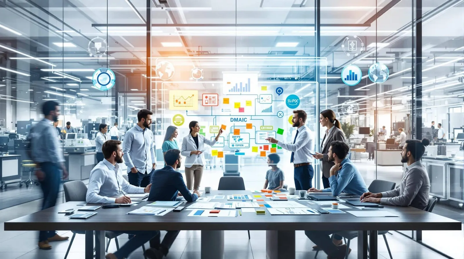 Maximiser l’efficacité opérationnelle avec la méthode Dmaic pour une amélioration continue réussie